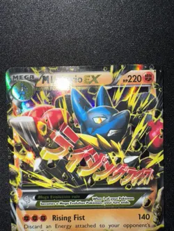 Mega-Lucario-EX - 55/111 - Holo Rare EX Furious Fists Pokemon - Image 2