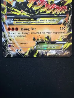 Mega-Lucario-EX - 55/111 - Holo Rare EX Furious Fists Pokemon - Image 4