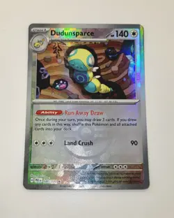 Dudunsparce (Master Ball Pattern) 080/131 SV: Prismatic Evolutions Holo Pokemon - Image 2