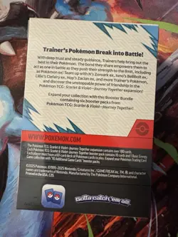 Pokemon TCG Journey Together Booster Bundle SEALED - 6 Booster Packs - Image 2