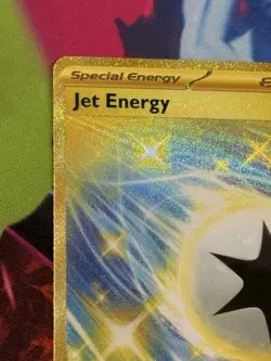 Pokemon Surging Sparks #252/191 Jet Energy Hyper Rare Full Art Holo - Image 2