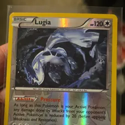 Lugia 78/124 Fates Collide Pokemon English Reverse Holo 2016 - Image 2