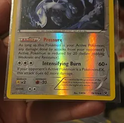 Lugia 78/124 Fates Collide Pokemon English Reverse Holo 2016 - Image 3