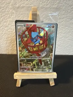 Riolu Full Art, Pokemon SEALED, Mega Evolution, Black Star Promo Rare, MEP010 - Image 1