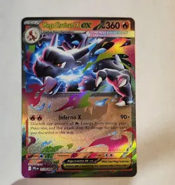 Mega Charizard X ex #13- Pokemon Phantasmal Flames NM - Image 1