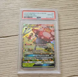Pokemon Vileplume GX TCG Sun & Moon Cosmic Eclipse 4/236 PSA 10. - Image 1