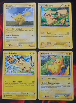 Pokemon Lot Pikachu Diamant Perle Tempete Argentee - Francais Fr - Image 1