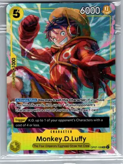 Monkey.D.Luffy (Illustration Box Vol.3) OP07-109 One Piece Promotion Card Sealed - Image 1