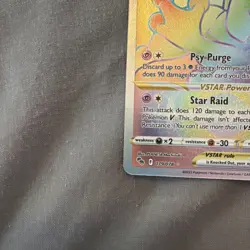 Mewtwo VSTAR 079/078 Pokemon Go Rainbow Secret Rare TCG Card *B1 - Image 3