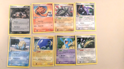 x8 Pokemon Cards ex Power Keepers 2007 (Charmeleon, Mightyena, Omastar and more) - Image 1