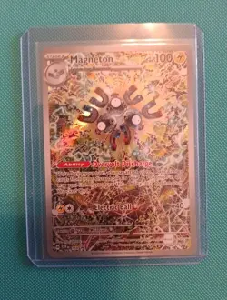 Pokemon Card TCG - Magneton SVP 159 Black Star Promo #9 - Image 1