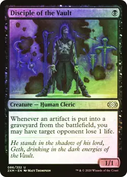 Disciple of the Vault Foil Double Masters NM MTG - Image 1