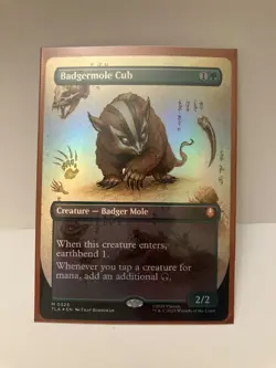 Badgermole Cub (Borderless) Avatar: The Last Airbender Foil - Image 1