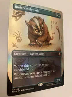 Badgermole Cub (Borderless) Avatar: The Last Airbender Foil - Image 4