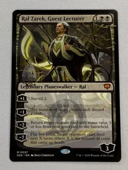 Ral Zarek, Guest Lecturer Secrets of Strixhaven Regular - Image 1