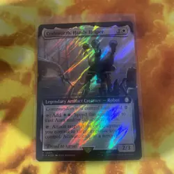 Codsworth, Handy Helper Surge Foil - Fallout - Magic the Gathering MTG - Image 1