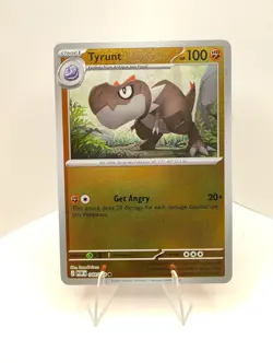 Pokemon Tyrunt 044/088 Foil Stage 1 100HP Dinosaur English Card - Image 1