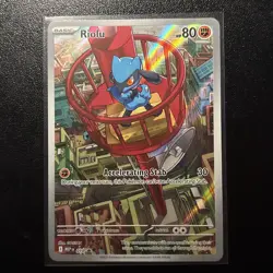 Pokemon TCG Riolu 010 ETB Promo Mega Evolutions Sealed Black Star Promo - Image 1