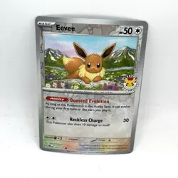 Pokemon Eevee 074/131 Pokemon Day 2025 Stamped Promo - Image 1