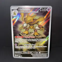 Pokemon TCG Alakazam EX Mega Evolutions ETB Promo 009 NM - Image 1