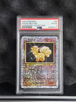Pokemon TCG Vulpix Legendary Collection 98 Reverse Holo PSA 4 - Image 1