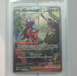 Pokemon Koraidon ex 247/198 SV01 Special Illustration Rare 230 HP Holo Basic - Image 2