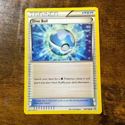 Dive Ball 125/160 LP Primal Clash English Pokemon Card TCG - Image 1