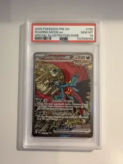 Pokemon 2025 Roaring Moon ex 162/131 SIR Prismatic Evolutions GEM MINT PSA 10 - Image 1