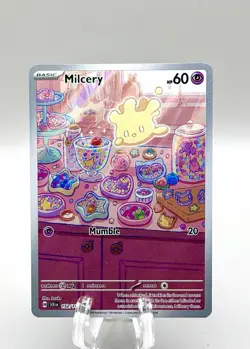 Milcery 152/142 Illustration Rare Stellar Crown Pokemon NM Pokemon TCG - Image 1