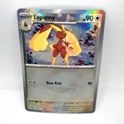 Lopunny (Master Ball Pattern) 084/131 SV: Prismatic Evolutions Pokemon Holo NM - Image 1