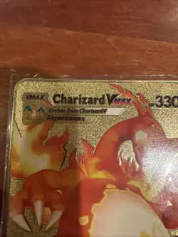 Charizard VMAX Gold Foil Pokemon Card - Image 2