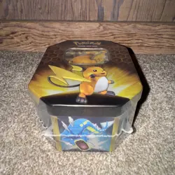 Pokemon - Hidden Fates "Raichu GX Tin" Sealed NEW - Image 3