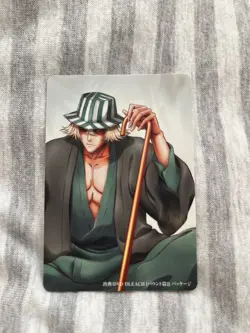 Bleach Clear Collection Card No. 020 Trading Kisuke Ichihara Hat And Clogs - Image 1