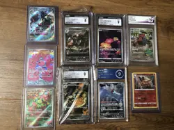 Pokemon Cards Graded Japanese Bundle AR Slabs Charizard - Image 1