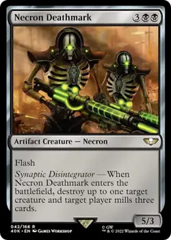 1x Necron Deathmark - Universes Beyond: Warhammer 40,000 MTG - Image 1