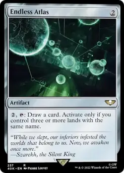 1x Endless Atlas - Universes Beyond: Warhammer 40,000 MTG - Image 1