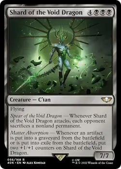 1x Shard of the Void Dragon - Universes Beyond: Warhammer 40,000 MTG - Image 1