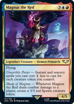 1x Magnus the Red - Universes Beyond: Warhammer 40,000 MTG - Image 1