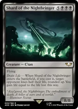 1x Shard of the Nightbringer - Universes Beyond: Warhammer 40,000 MTG - Image 1