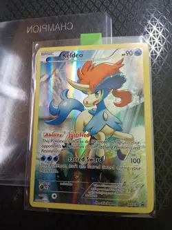 Keldeo - XY118 - Holo Black Star Promo, Pokemon Card - NM - Image 1