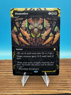 Dismember (SOA 0028) Secrets of Strixhaven: Mystical Archive Foil, MTG - Image 1