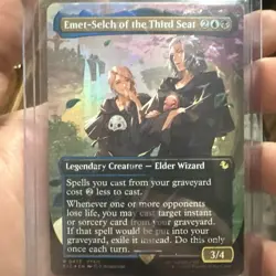 MTG CHOCOBO TRACK FOIL Emet-Selch of the Third Seat FINAL FANTASY - Image 1