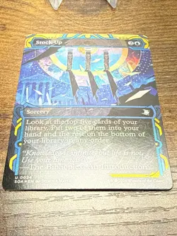 MTG Secrets Of Strixhaven Mystical Archive, Stock Up - Foil - Image 3