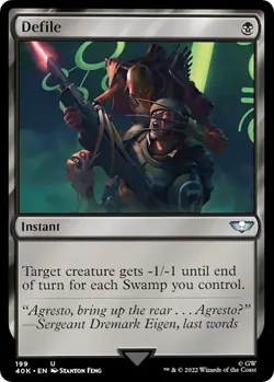 1x Defile - Universes Beyond: Warhammer 40,000 MTG - Image 1