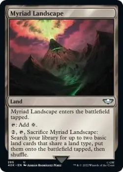 1x Myriad Landscape - Universes Beyond: Warhammer 40,000 MTG - Image 1