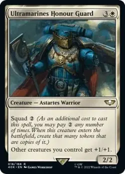 1x Ultramarines Honour Guard - Universes Beyond: Warhammer 40,000 MTG - Image 1