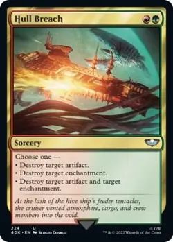 1x Hull Breach - Universes Beyond: Warhammer 40,000 MTG - Image 1
