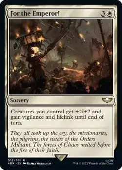 1x For the Emperor! - Universes Beyond: Warhammer 40,000 MTG - Image 1