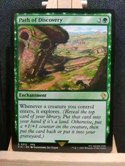 Path of Discovery - Final Fantasy Commander - Rare - NM (see pics) MTG - Image 1