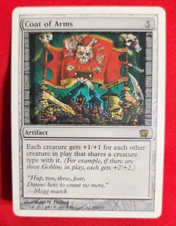 Magic The Gathering | Coat of Arms | 8th Edition | Lightly Played | MTG - Image 1